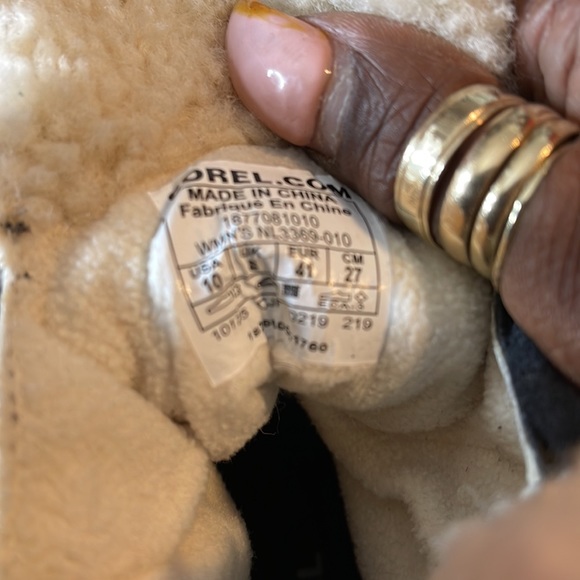 Sorel winter boat all leather with fur - Picture 9 of 9